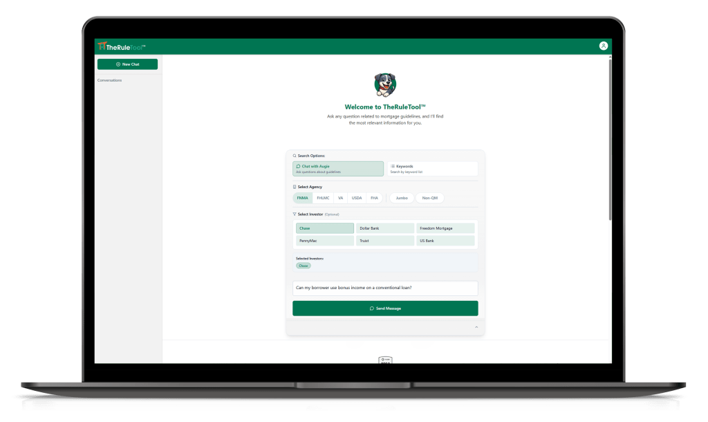 Fannie Mae Guidelines search